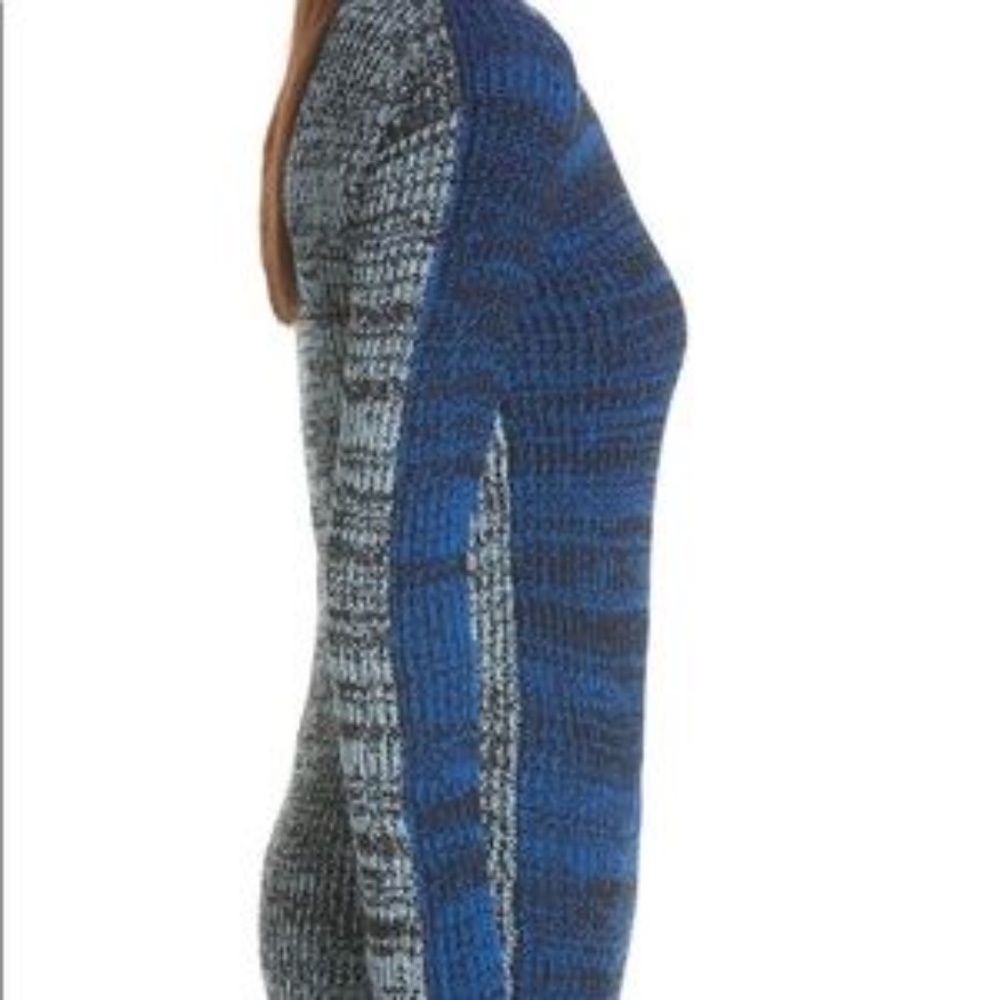 Derek Lam 10 Crosby Bi-Color Crewneck Sweater NWT